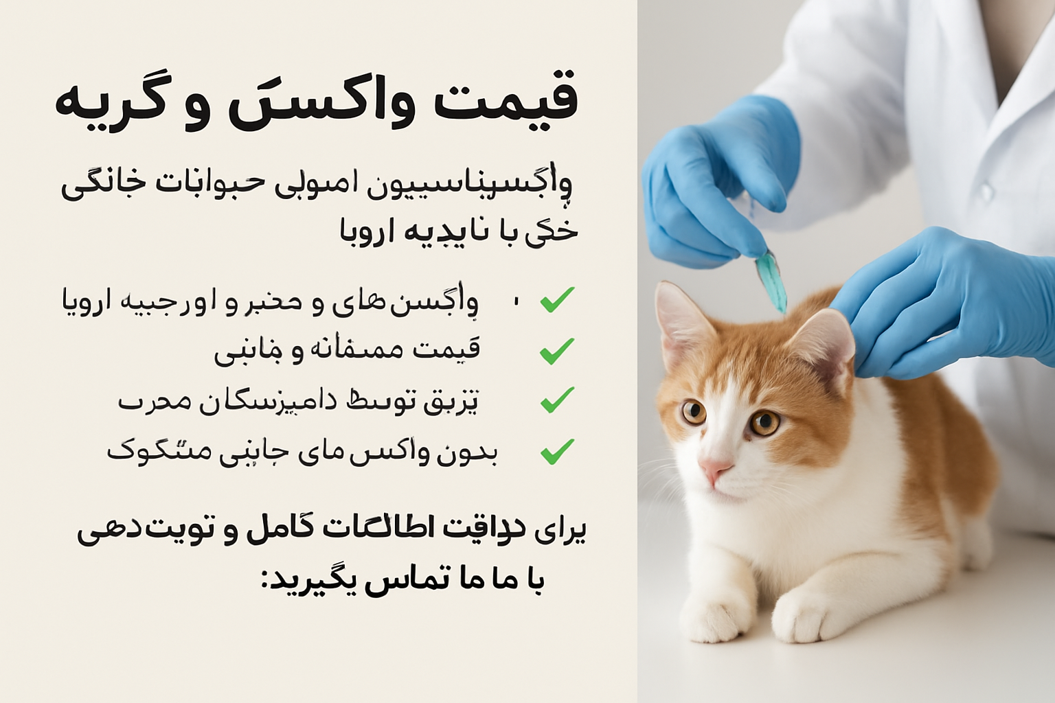 قیمت واکسن سگ گربه